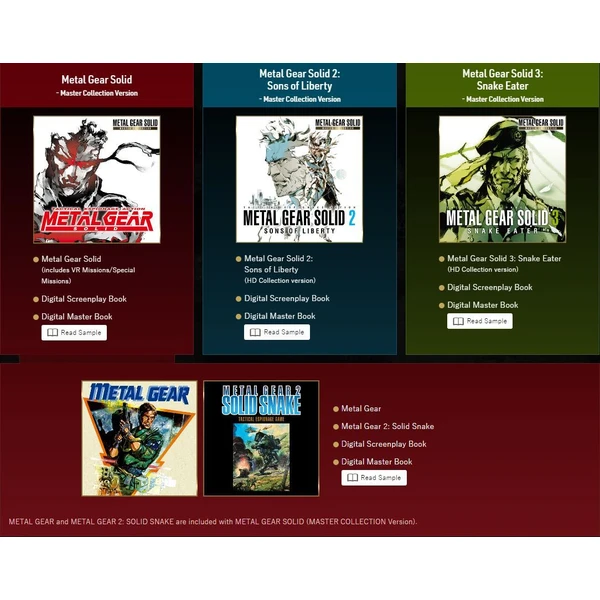 Metal Gear Solid Master Collection Volume 1 (PS5) - Hry pro PS5 - Obrázek A413000701