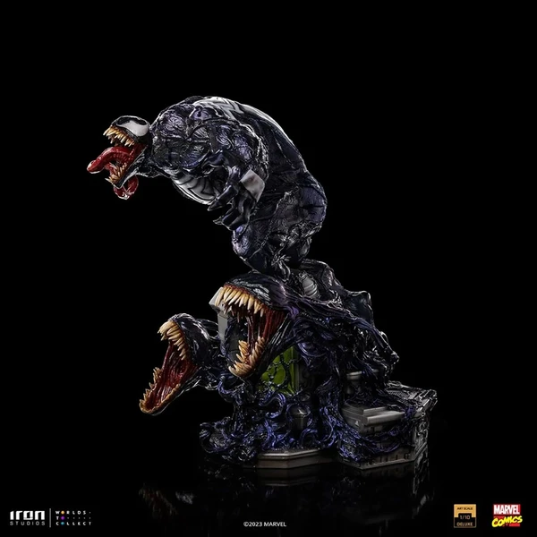 Soška Iron Studios Art Scale 1/10 Deluxe Spider-man vs Villains - Venom 25,5 cm - Sochy a sošky - Obrázek A4M7000J01