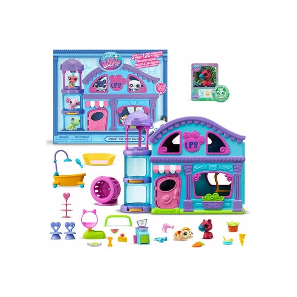 Herní sada Hasbro Littlest Pet Shop domeček - Figurky - Obrázek A50F000P01