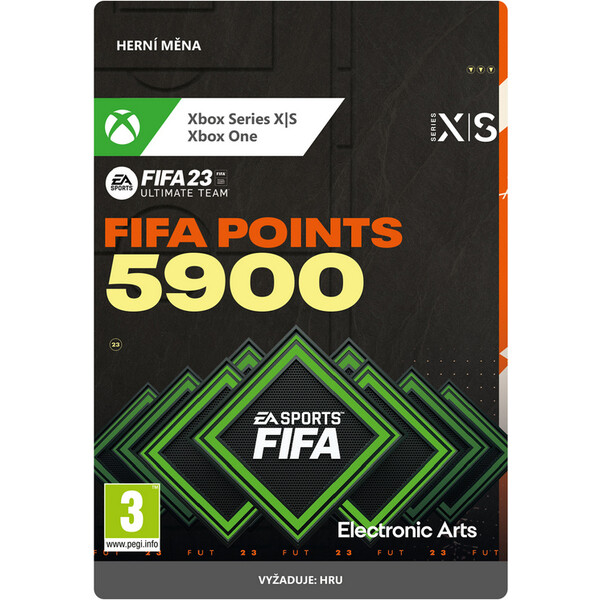 Levně FIFA 23 Ultimate team - FIFA Points 5900 (Xbox One/Xbox Series)