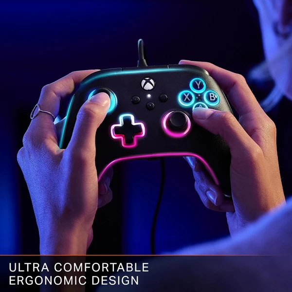 PowerA Advantage drátový herní ovladač Lumectra černý (Xbox Series X|S) - Herní ovladače - Obrázek A7QS100501