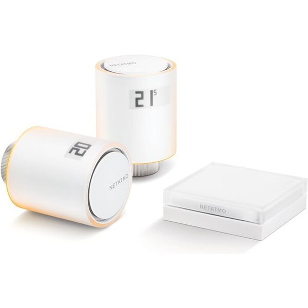 Netatmo Smart Radiator Valves Starter Pack chytré termostatické hlavice (2 ks)