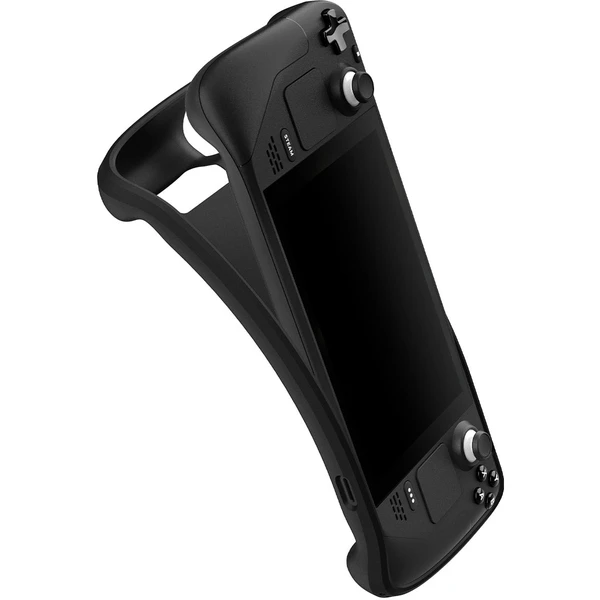 Spigen Rugged Armor ochranný kryt pro Steam Deck černý - Pouzdra - Obrázek ABK4G00101