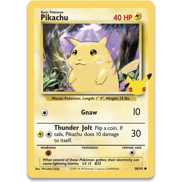 Pokémon TCG: Celebrations Album W/ Oversize Pikachu (Exclusive) - Alba na karty - Obrázek AE58700301