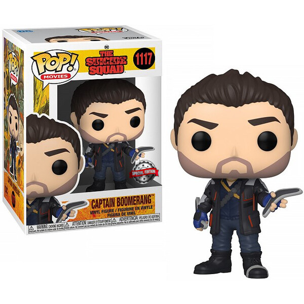 Funko POP! 1117 Movies The Suicide Squad Capt. Boomerang (Special