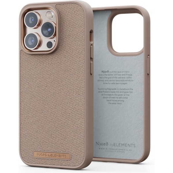 Levně NJORD Just Case iPhone 14 Pro Pink Sand