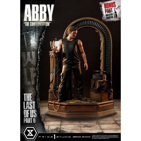Levně Socha Prime 1 Studio The Last of Us: Part II - Abby 1/4 "The Confrontation" Bonus Version