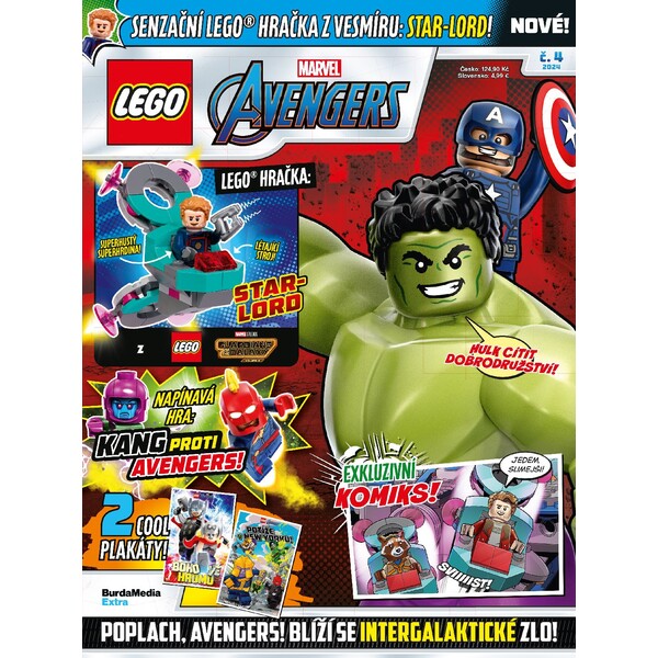Časopis LEGO Marvel Avengers 04/24