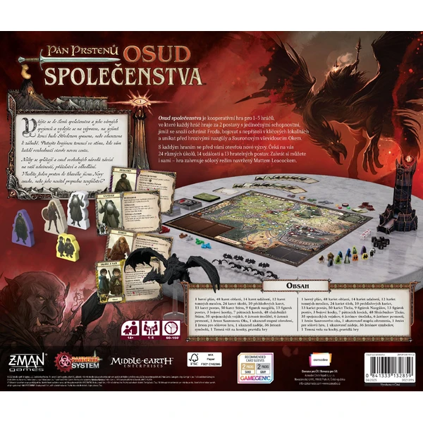 Pán prstenů: Osud společenstva - Deskové hry - Obrázek B02H000L01
