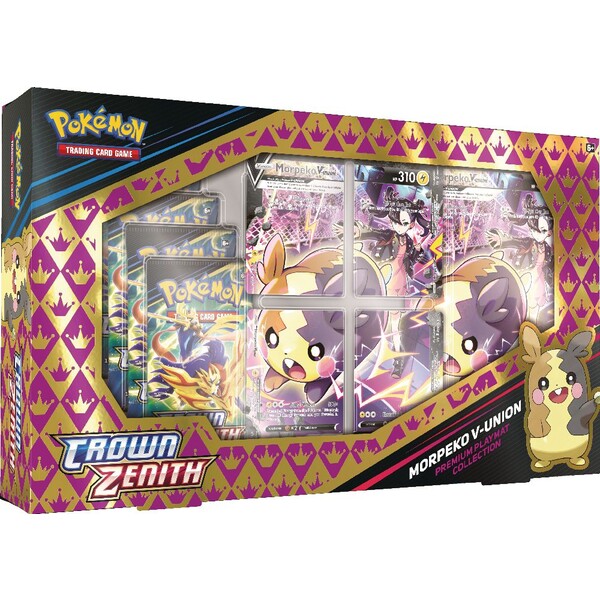 Pokémon TCG: Crown Zenith - Premium Playmat Collection - Morpeko V Union Box