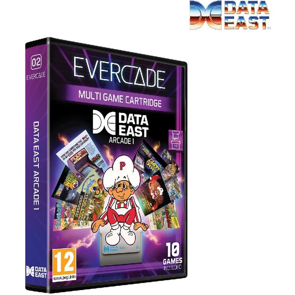 Levně Arcade Cartridge 02. Data East Arcade 1 (Evercade)