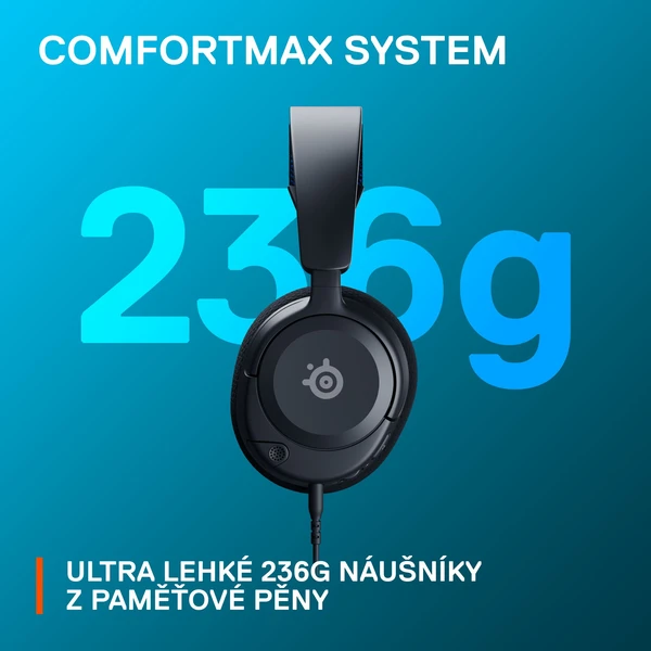 SteelSeries Arctis Nova 1P herní sluchátka černá - Sluchátka - Obrázek B3FJ300401