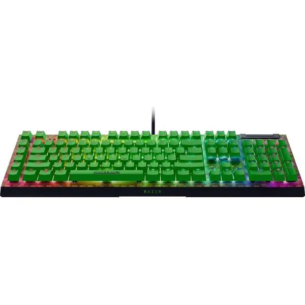 Razer BlackWidow V4 X Green Switch Minecraft Ed. herní klávesnice (US) černá - Klávesnice - Obrázek B3QD000J01