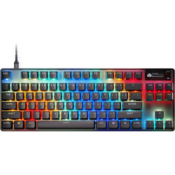 SteelSeries Apex Pro TKL Gen 3 herní klávesnice (US) černá