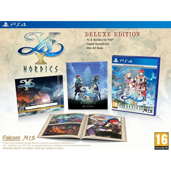 Ys X: Nordics Deluxe Edition (PS4) - Hry pro PS4 - Obrázek B6BB000J01