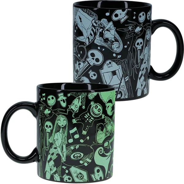 Hrnek Nightmare Before Christmas 550 ml (svítí ve tmě) (king size) - Hrnky - Hlavní obrázek