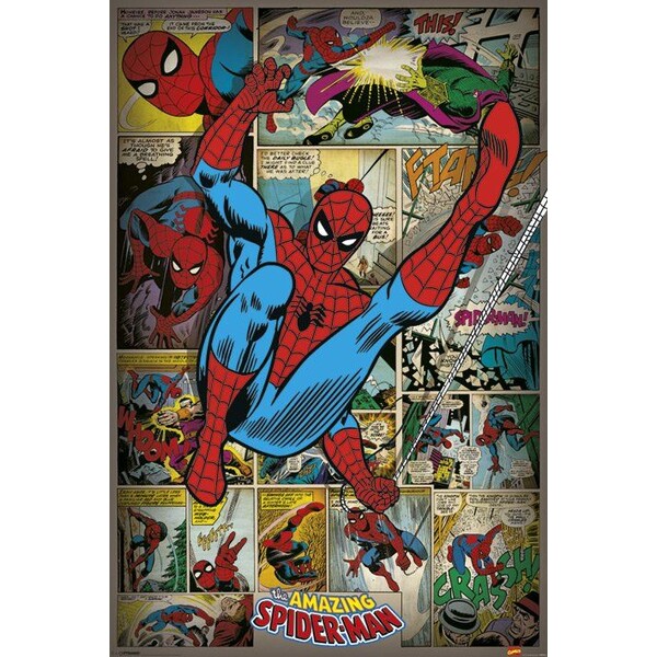 Levně Plakát Marvel Comics - Spider-Man Ret (225)
