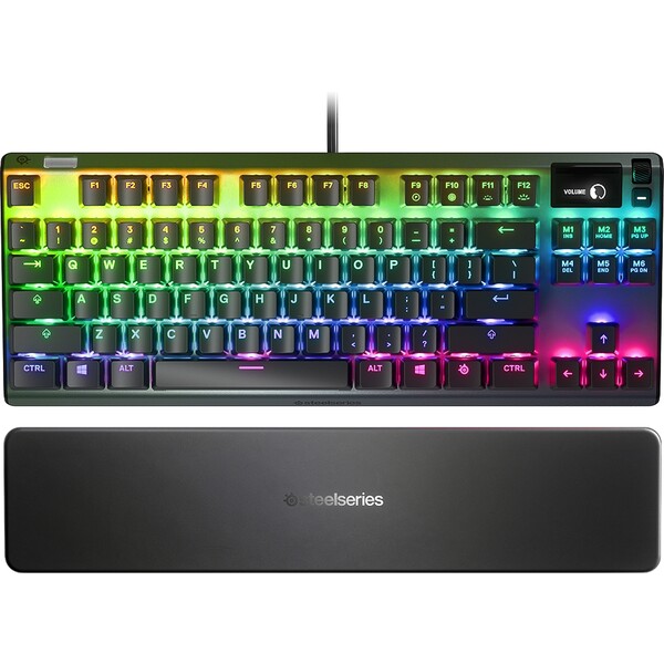 SteelSeries Apex 7 TKL Red herní klávesnice US černá