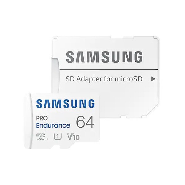 Levně Samsung micro SDXC 64GB PRO Endurance + SD adaptér