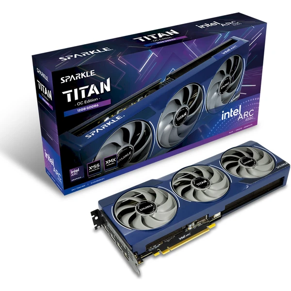 SPARKLE Arc B580 TITAN OC 12GB GDDR6 - Grafické karty - Obrázek BALE000L01