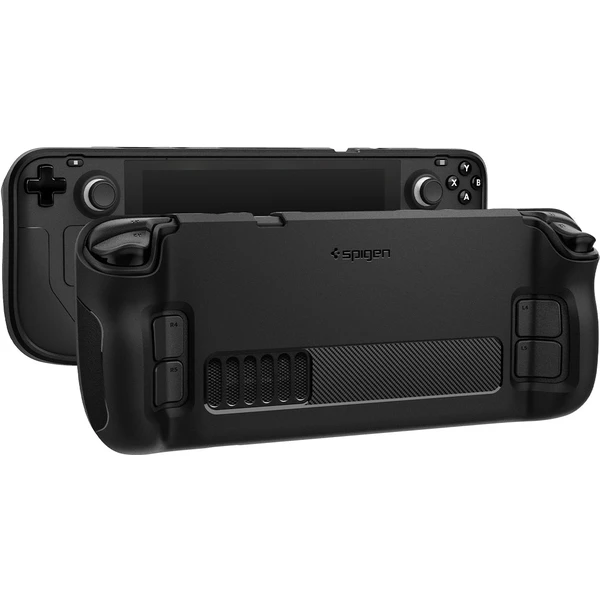 Spigen Rugged Armor ochranný kryt pro Steam Deck černý - Pouzdra - Obrázek BBK4G00101
