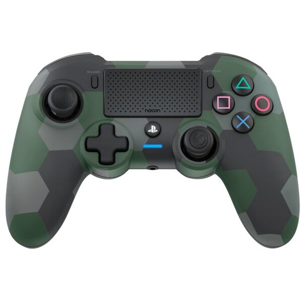 Levně Gamepad Nacon Asymmetric Wireless Controller Camo Green (PS4)