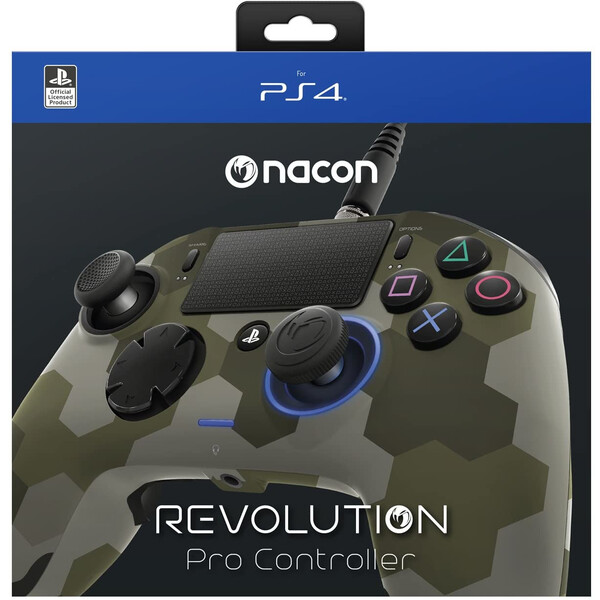 Gamepad Nacon Revolution Unlimited Pro Controller Camo Green (PS4