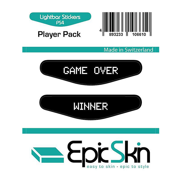 Lightbar Stickers Player Pack