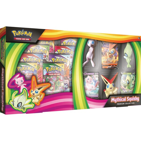 Levně Pokémon TCG: Mythical Squishy Premium Collection (Exclusive)