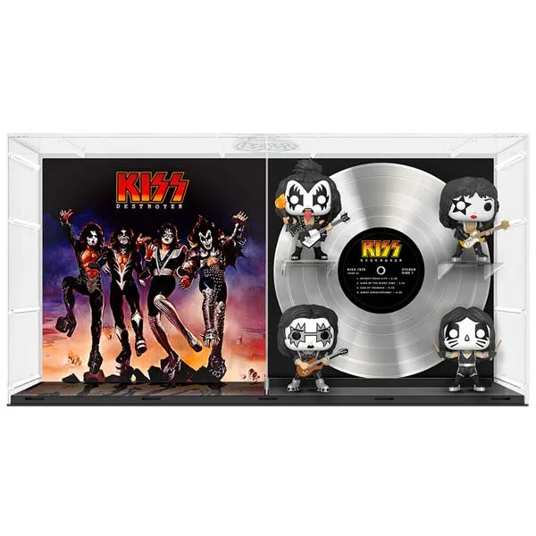 Funko POP! #22 Albums Deluxe: KISS (Glow) - Funko POP! - Obrázek BO03700301