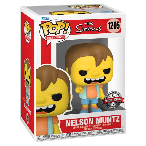 Funko POP! #1205 Animation: Simpsons S7 -Nelson (Special Edition) - Funko POP! - Obrázek BOI9100501
