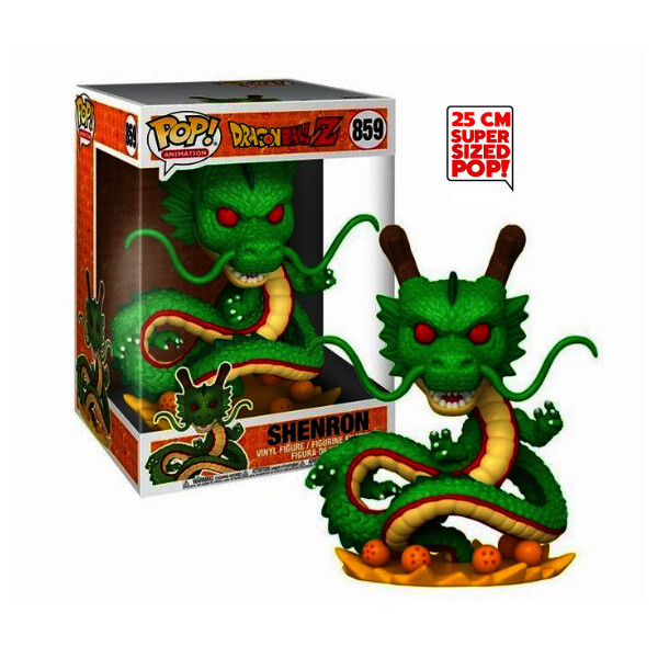 Funko POP! #859 Animation: Dragon Ball Z - Shenron Dragon (Super Sized ...