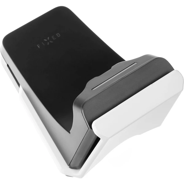 FIXED závěsný nabíjecí dok pro ovladač DualSense (PS5) černo-bílý - Nabíječky - Obrázek BQ1A700301
