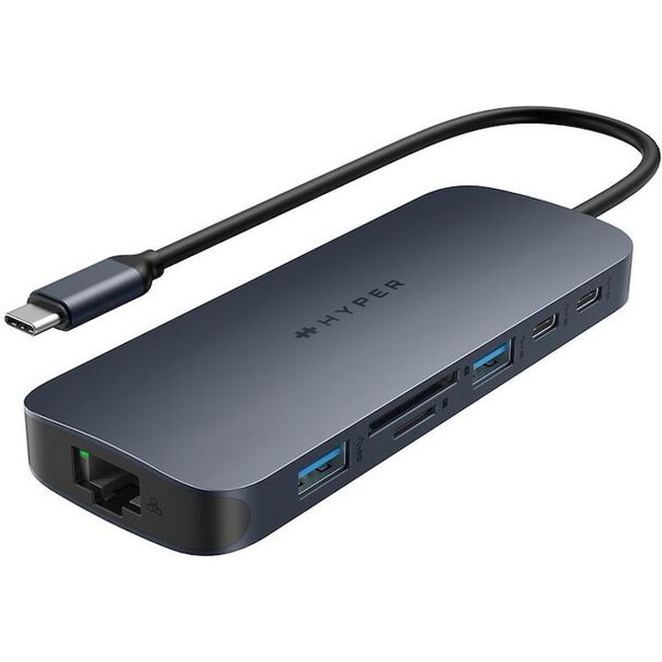 Levně Hyper® EcoSmart™ Gen.2 Dual HDMI USB-C 11-in-1 Hub 140W PD 3.1 dokovací stanice