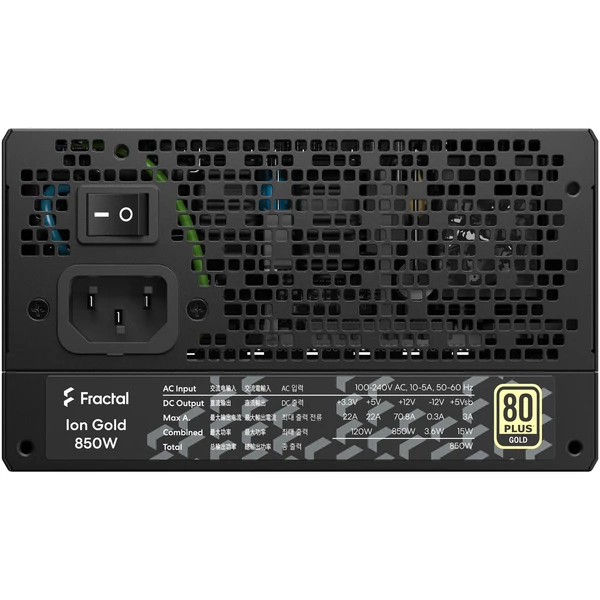 Fractal Design Ion - 850W - Zdroje - Obrázek BSF0000N01