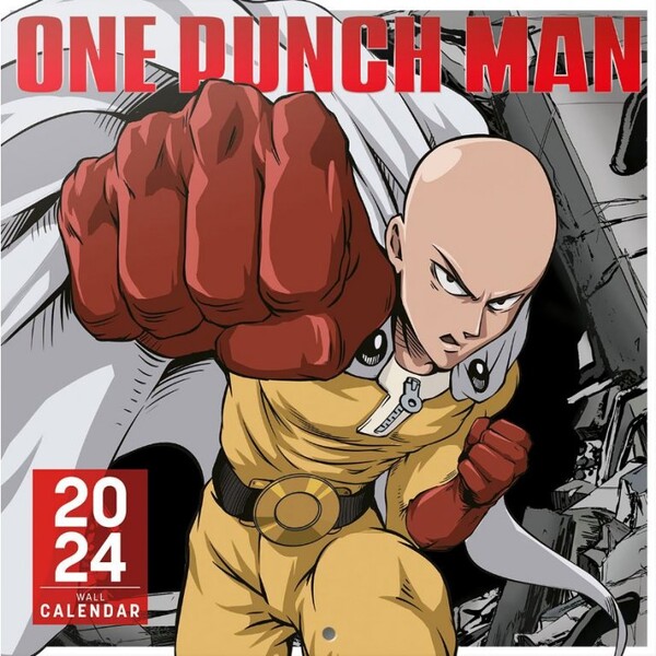 Levně Kalendář One Punch Man 2024