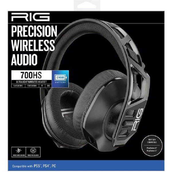 Nacon Rig 700hs Bezdrátový Herní Headset Pro Ps5ps4 černý Jrccz 3278