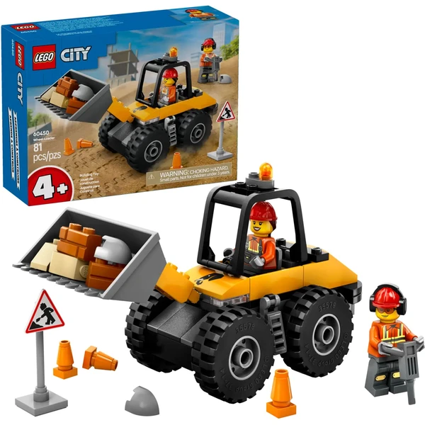 LEGO City 60450 Žlutý kolový nakladač - LEGO - Hlavní obrázek