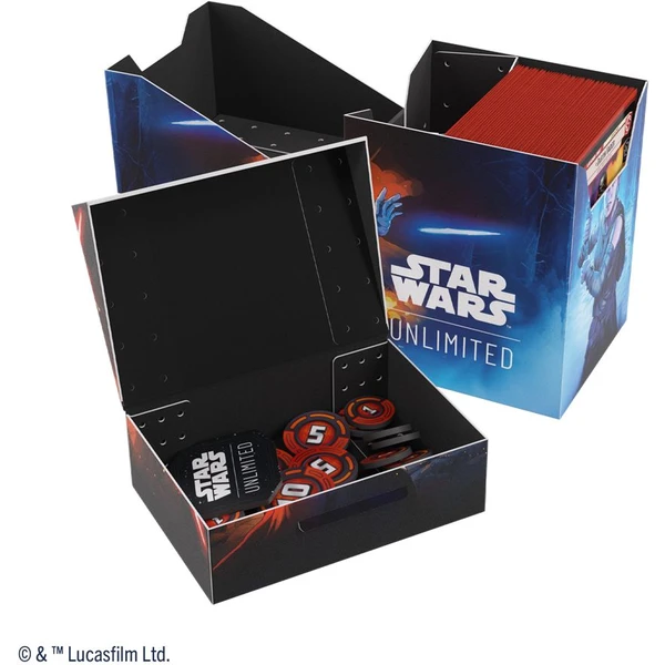 Gamegenic - Star Wars: Unlimited Soft Crate - Rey/Kylo Ren - Obaly na karty - Obrázek C205000O01