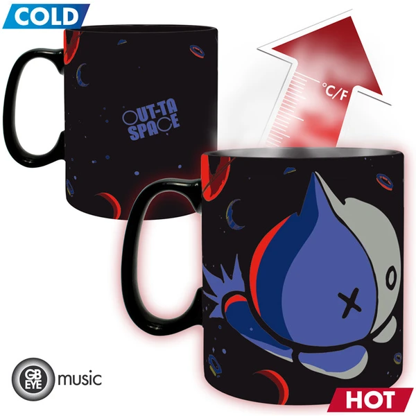 Hrnek BT21 - Space 460 ml (měnící se motiv) - Hrnky - Obrázek C399000N01
