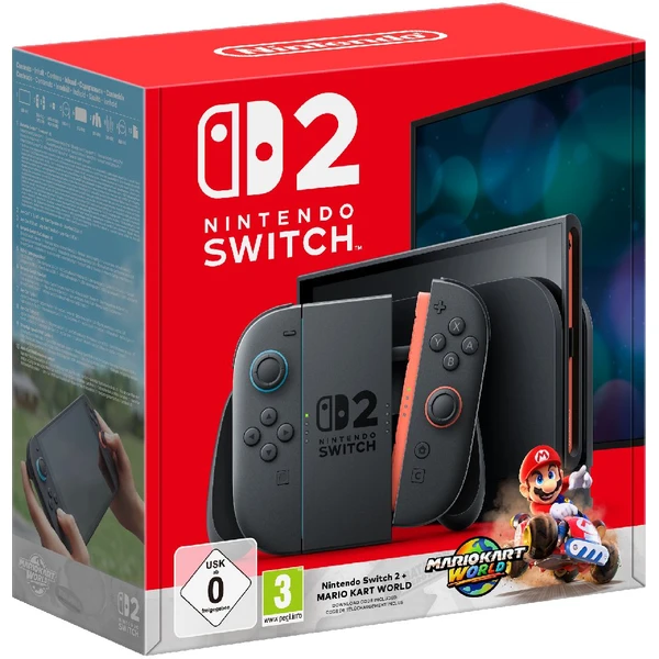 Konzole Nintendo Switch 2 + Mario Kart World bundle - Konzole - Obrázek C3JD000K01