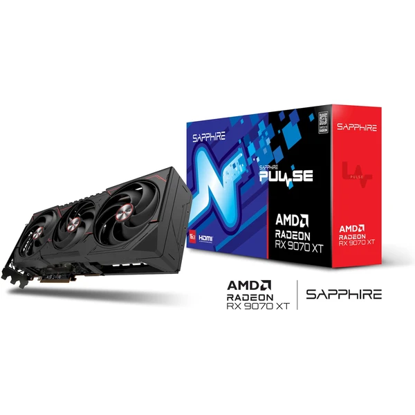 Sapphire PULSE AMD Radeon RX 9070 XT GAMING 16GB - Grafické karty - Obrázek C4LE000L01