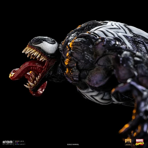 Soška Iron Studios Art Scale 1/10 Deluxe Spider-man vs Villains - Venom 25,5 cm - Sochy a sošky - Obrázek C4M7000J01