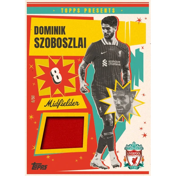 Topps fotbalové karty Liverpool 2024/25 Team Set - Fotbalové karty - Obrázek C4MF000J01