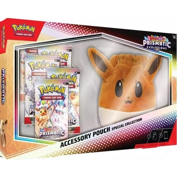 Pokémon TCG: SV8.5 Prismatic Evolutions - Accessory Pouch Special Collection - Pokémon karty - Hlavní obrázek