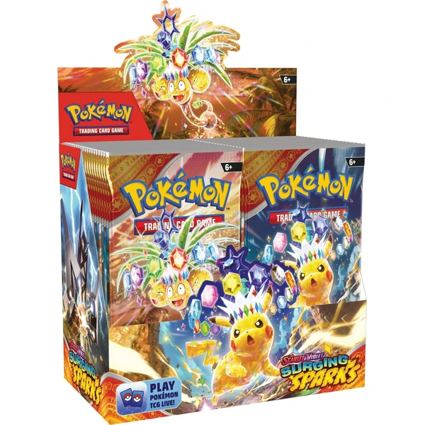 Pokémon TCG: SV08 Surging Sparks - Booster - Pokémon karty - Hlavní obrázek