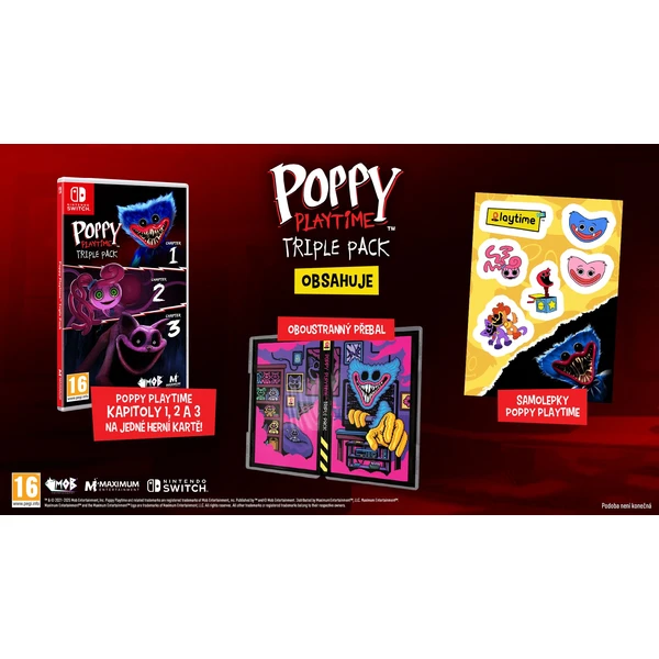 Poppy Playtime Triple Pack (Switch) - Hry pro Nintendo Switch - Obrázek C6LC000J01