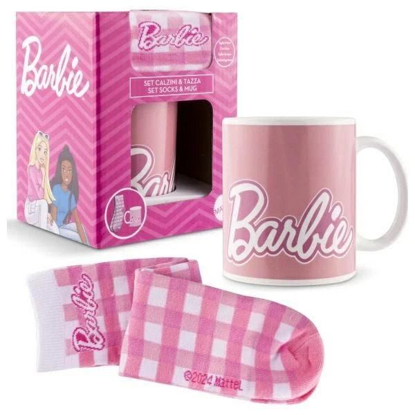 Dárkový set Barbie - Limited Edition Logo hrnek a ponožky - Dárkové sety - Hlavní obrázek