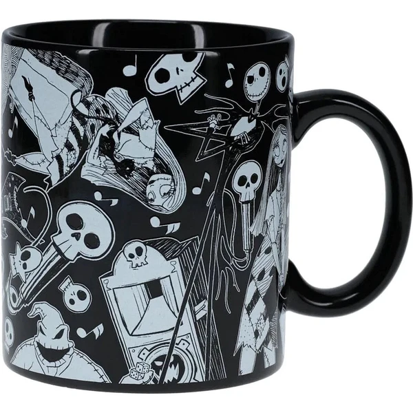 Hrnek Nightmare Before Christmas 550 ml (svítí ve tmě) (king size) - Hrnky - Obrázek C6Z5000L01