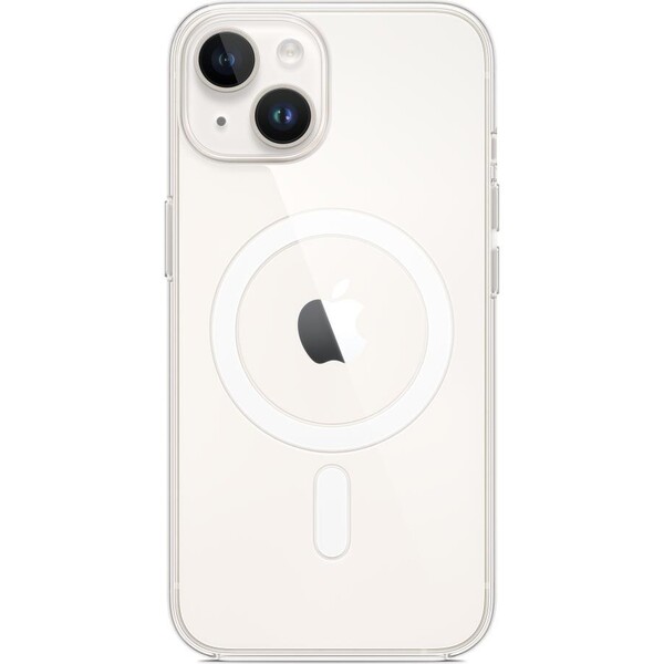 Levně Apple průhledný kryt s MagSafe iPhone 14 čirý